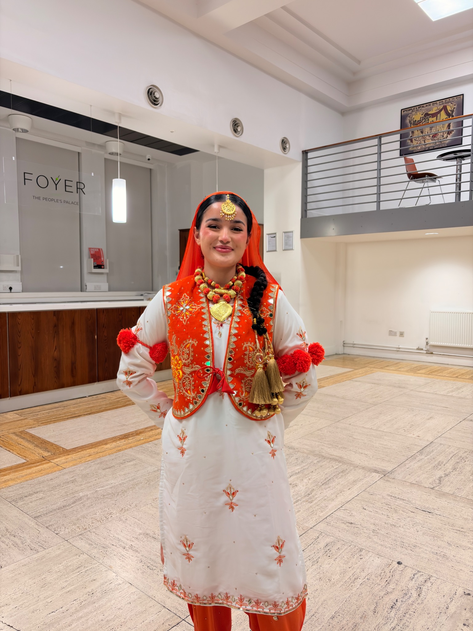Khushi, Instructor at LU Bhangra